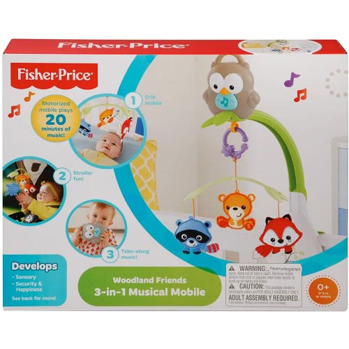 Mattel Περιστρεφόμενο Με Ζωάκια 3-Σε-1 CDM84 887961045444