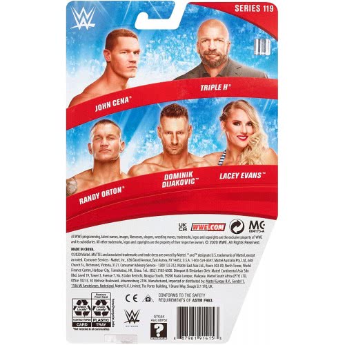 Mattel WWE Dominik Dijakovic Action Figure GDF62 / GTG34 887961914153