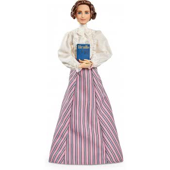 Mattel Helen Keller Inspiring Women Doll GTJ78 887961916003