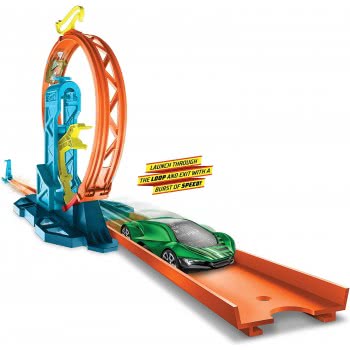 Mattel Hot Wheels Track Builder Pack Assorted Loop Kicker Pack Βασικά Εξαρτήματα Πίστας GLC87 / GLC90 887961836776