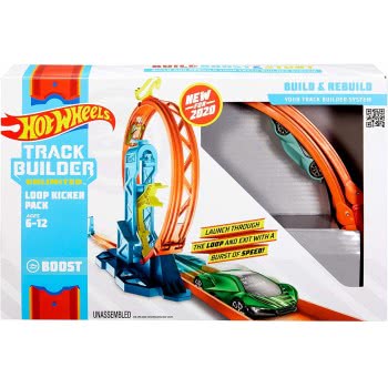Mattel Hot Wheels Track Builder Pack Assorted Loop Kicker Pack Βασικά Εξαρτήματα Πίστας GLC87 / GLC90 887961836776