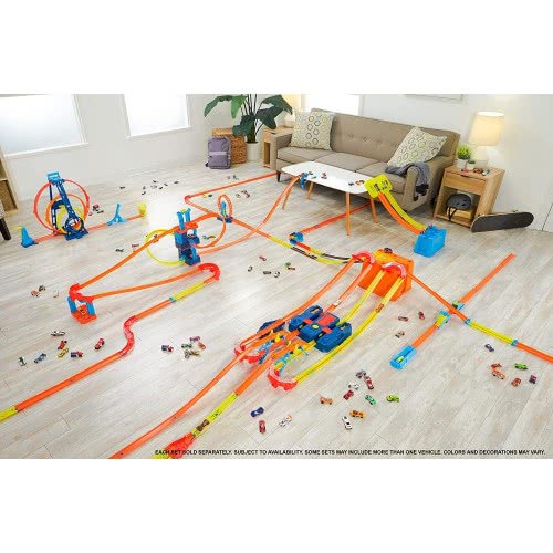 Mattel Hot Wheels Track Builder Pack Assorted Loop Kicker Pack Connecting Sets Ages 4 And Older GLC87 / GLC90 887961836776