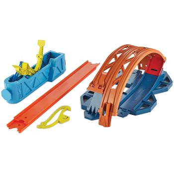 Mattel Hot Wheels Track Builder Pack Assorted Loop Kicker Pack Βασικά Εξαρτήματα Πίστας GLC87 / GLC90 887961836776