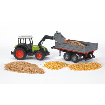 bruder Τρακτέρ Claas Nectis 267 F Με Καρότσα 02112 4001702021122