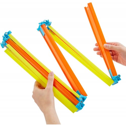 Mattel Hot Wheels Track Builder Fold Up Track Pack Βασικά Εξαρτήματα Πίστας GLC87 / GLC91 887961836738