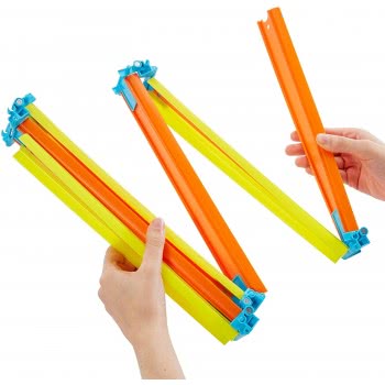 Mattel Hot Wheels Track Builder Fold Up Track Pack Βασικά Εξαρτήματα Πίστας GLC87 / GLC91 887961836738