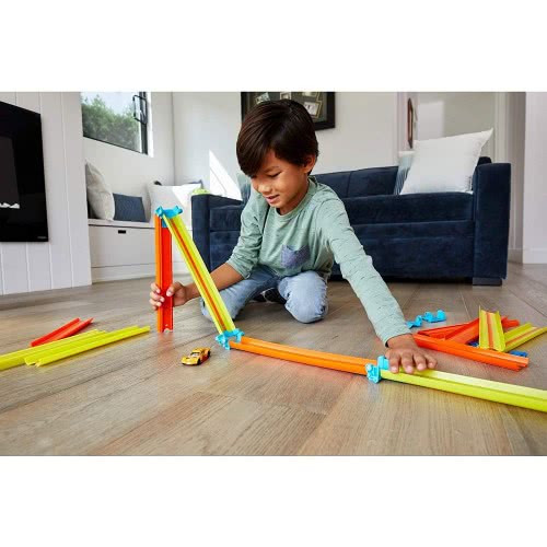 Mattel Hot Wheels Track Builder Fold Up Track Pack Βασικά Εξαρτήματα Πίστας GLC87 / GLC91 887961836738