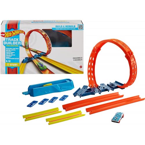 Mattel Hot Wheels Track Builder Unlimited Adjustable Loop Βασικά Εξαρτήματα Πίστας GLC87 / GVG07 887961924640