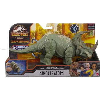 Mattel Jurassic World Sound Strike Medium-Size Dinosaur Figure, Strike Action, Sounds, Movable Joints GJN64 / HBX34 194735004225