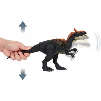 Mattel Jurassic World Camp Cretaceous Sound Strike Cryolophosaurus Medium-Size Dinosaur Figure GJN64 / HCL80 194735013234