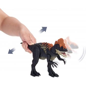 Mattel Jurassic World Camp Cretaceous Sound Strike Cryolophosaurus Medium-Size Dinosaur Figure GJN64 / HCL80 194735013234