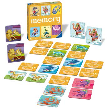 Ravensburger Μνήμης Memory Δεινόσαυροι Σε Δράση 20628 4005556206285