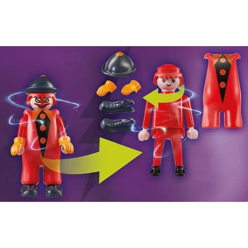 Playmobil Adventure With Ghost Clown, For Children Ages 5+ 70710 4008789707109