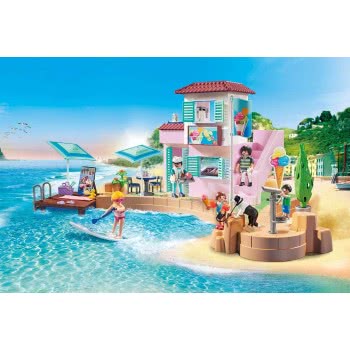 Playmobil Waterfront Ice Cream Shop, For Children Ages 4+ 70279 4008789702791
