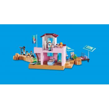 Playmobil Waterfront Ice Cream Shop, For Children Ages 4+ 70279 4008789702791