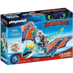 Playmobil Dreamworks Dragon Racing: Άστριντ Και Λευκή Οργή 70728 4008789707284