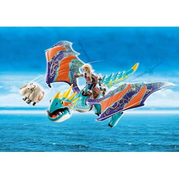 Playmobil Dreamworks Dragon Racing: Astrid And Stormfly 70728 4008789707284