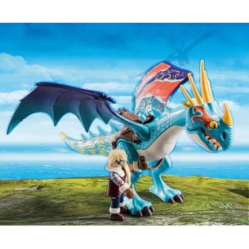 Playmobil Dreamworks Dragon Racing: Astrid And Stormfly 70728 4008789707284