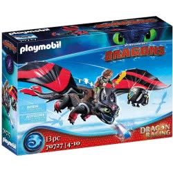 Playmobil Dreamworks Dragon Racing: Hiccup And Toothless, With Light Module 70727 4008789707277