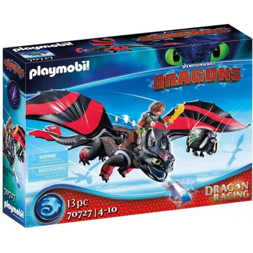 Playmobil Dreamworks Dragon Racing: Ψάρης Και Φαφούτης 70727 4008789707277