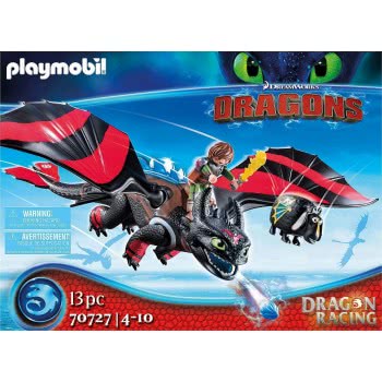 Playmobil Dreamworks Dragon Racing: Ψάρης Και Φαφούτης 70727 4008789707277