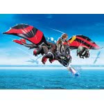 Playmobil Dreamworks Dragon Racing: Ψάρης Και Φαφούτης 70727 4008789707277