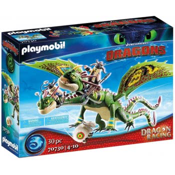 Playmobil Dreamworks Dragon Racing: Ruffnut And Tuffnut With Barf And Belch 70730 4008789707307