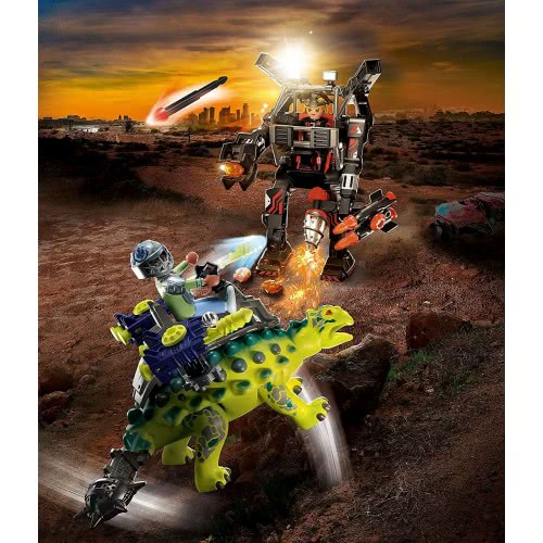 Playmobil Dino Rise Saichania: Invasion Of The Robot, Ages 5+ 70626 4008789706263