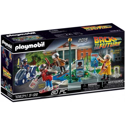 Playmobil Back To The Future Μέρος II Περιπέτειες Με Τα Ιπτάμενα Πατίνια 70634 4008789706348