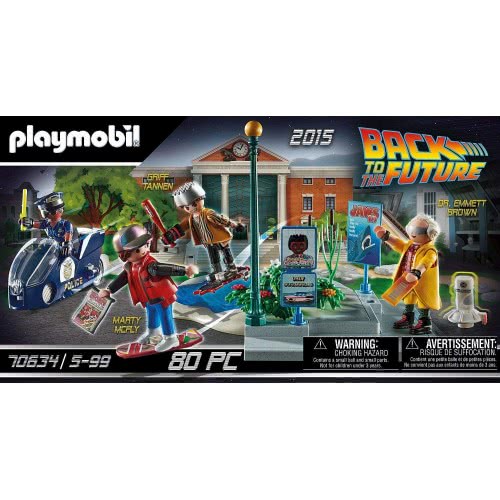 Playmobil Back To The Future Μέρος II Περιπέτειες Με Τα Ιπτάμενα Πατίνια 70634 4008789706348