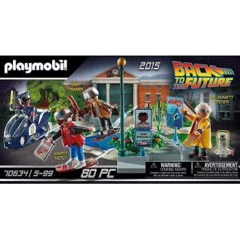 Playmobil Back To The Future Part II Hoverboard Chase 70634 4008789706348