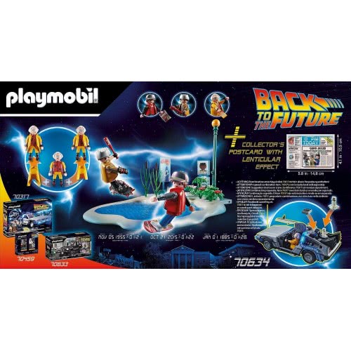 Playmobil Back To The Future Part II Hoverboard Chase 70634 4008789706348
