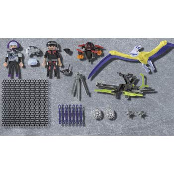 Playmobil Dino Rise Pteranodon: Πτεροδάκτυλος Και Μαχητές Με Drone 70628 4008789706287