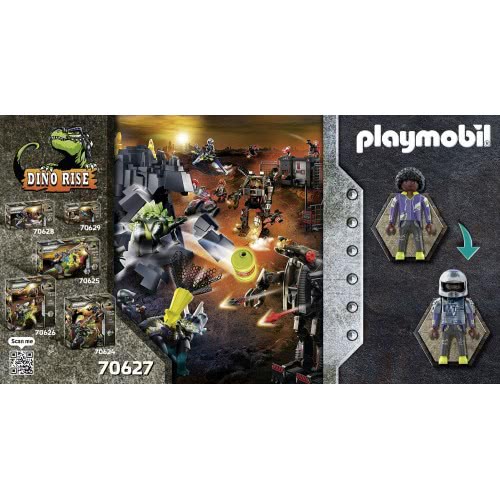 Playmobil Dino Rise Triceraptos: Randale Around The Legendary Stones 70627 4008789706270