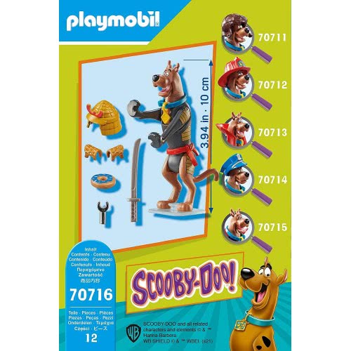 Playmobil Scooby-Doo! Scooby Samurai 70716 4008789707161