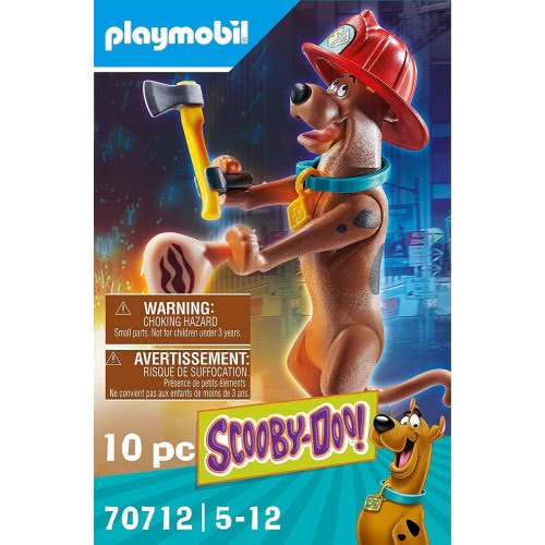 Playmobil Scooby-Doo! Scooby Fireman 70712 4008789707123