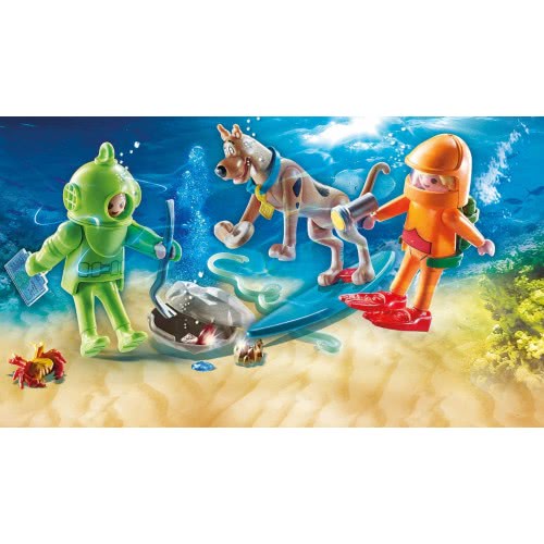 Playmobil Scooby Doo Περιπέτεια Με Τον Ghost Diver 70708 4008789707086