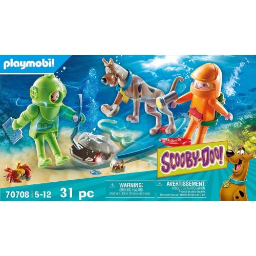 Playmobil Scooby Doo Adventure Ghost Diver 70708 4008789707086