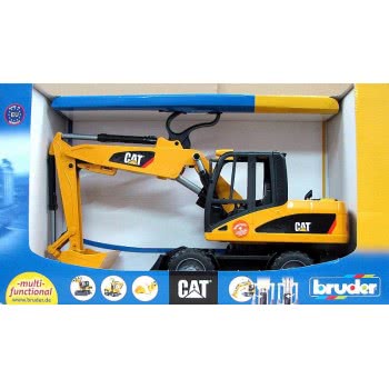 bruder Εκσκαφέας CAT Με Ρόδες 02445 4001702024451