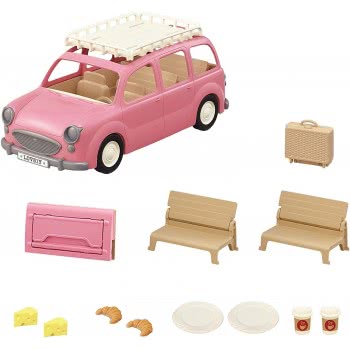 Epoch Sylvanian Families: Οικογενειακό Βανάκι Για Πικνικ 5535 5054131055359