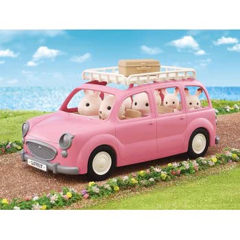 Epoch Sylvanian Families: Οικογενειακό Βανάκι Για Πικνικ 5535 5054131055359
