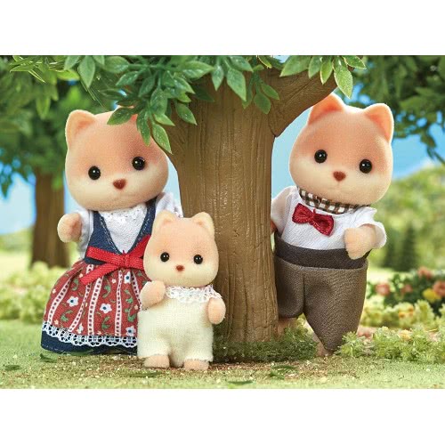 Epoch Sylvanian Families: Caramel Dog Family 5459 5054131054598