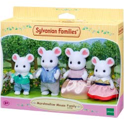 Epoch Sylvanian Families: Marshmallow Mouse Family 5308 5054131053089