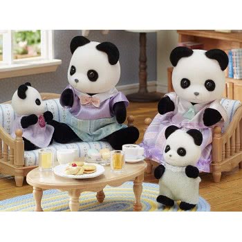 Epoch Sylvanian Families: Pookie Panda Family 5529 5054131055298