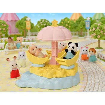Epoch Sylvanian Families: Baby Star Carousel 5539 5054131055397