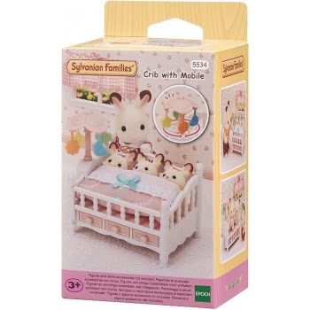 Epoch Sylvanian Families: Crib With Mobile 5534 5054131055342