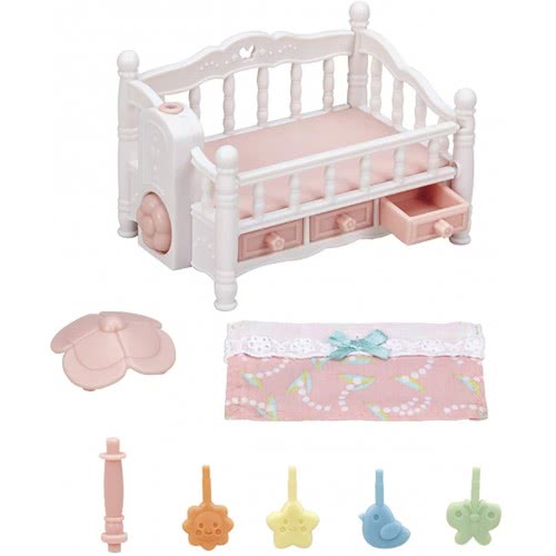 Epoch Sylvanian Families: Crib With Mobile 5534 5054131055342
