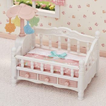 Epoch Sylvanian Families: Crib With Mobile 5534 5054131055342