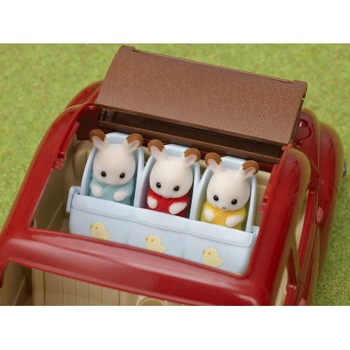 Epoch Sylvanian Families Triplets Stroller - Dollhouse Playsets 5533 5054131055335
