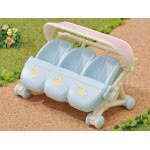 Epoch Sylvanian Families: Triplets Καροτσάκι Τριδύμων 5533 5054131055335